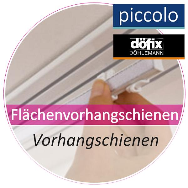 Flächenvorhangschienen