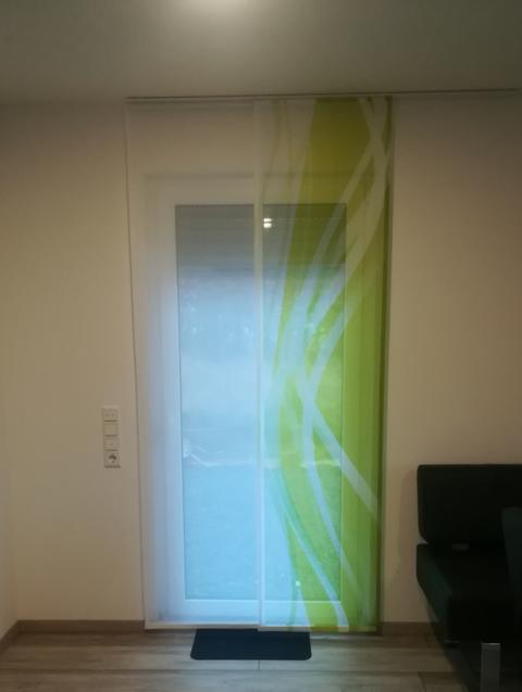 Schiebevorhang green modern