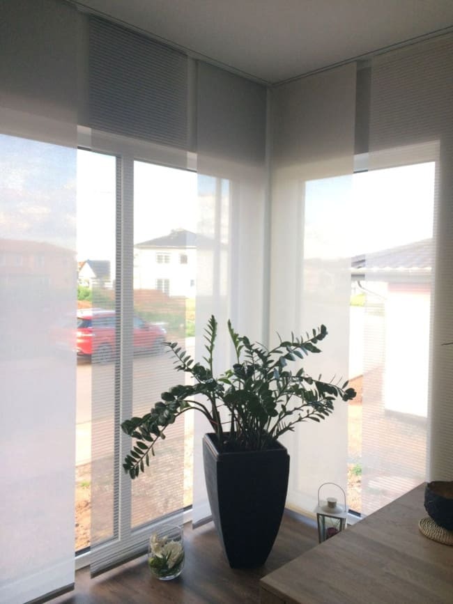 Panlo Vorhang mit Pflanze