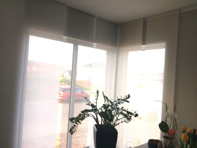 Flächenvorhang mit Bild! 