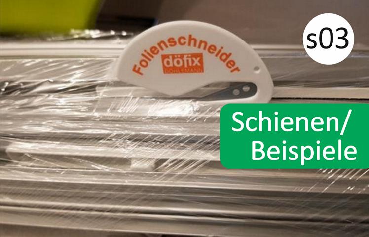 Döfix Schiene Lieferung