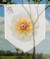 Preview: Scheibenhänger kollane lill voile transparent
