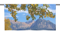 Preview: Cafehausgardine - Herbst in den Bergen