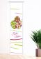 Preview: Flächenvorhang Easter paint mix green - magenta