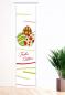 Preview: Flächenvorhang Easter paint mix green - red