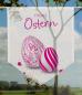 Preview: Ostern-moderna-magenta, Scheibenhänger spitz