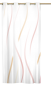 Preview: Ösenschal Pfeffer Vertic edition blanco - Ösenvorhang