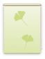Preview: Rollo Ginkgo folorium apfel 2 , Motivrollo, Rollo mit Druck, Fotorollo, bedrucktes Rollo, Fensterrollo,verdunkelndes Rollo, Sonnenschutz Rollo