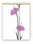 Preview: Rollo Ginkgo lila , Motivrollo, Rollo mit Druck, Fotorollo, bedrucktes Rollo, Fensterrollo,verdunkelndes Rollo, Sonnenschutz Rollo