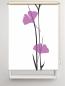 Preview: Rollo Ginkgo lila , Motivrollo, Rollo mit Druck, Fotorollo, bedrucktes Rollo, Fensterrollo,verdunkelndes Rollo, Sonnenschutz Rollo