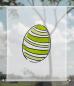 Preview: Scheibenhänger transparent easter paint green 1 rechteckig