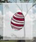 Preview: Scheibenhänger transparent easter paint magenta 1 rechteckig