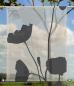 Preview: Scheibenhänger transparent cloves tone black rechteckig