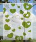 Preview: Scheibenhänger Love green  - rechteckig, Beschw.