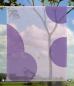 Preview: Scheibenhänger Kreise violett - rechteckig, Beschw.