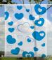 Preview: Scheibenhänger Love blue  - rechteckig, Beschw.