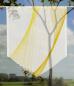 Preview: Scheibenhänger Stream two yellow voile transparent