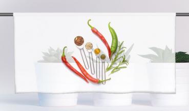 Cafehausgardine - Küchenfreuden-Chili-2
