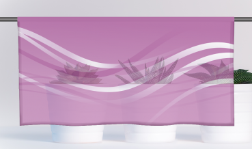Cafehausgardine - Vertic Brombeere