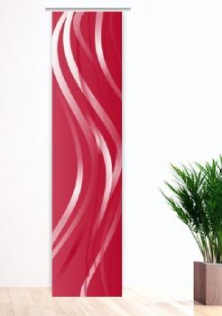 Flächenvorhang Vertic red - magenta, modernes Motiv