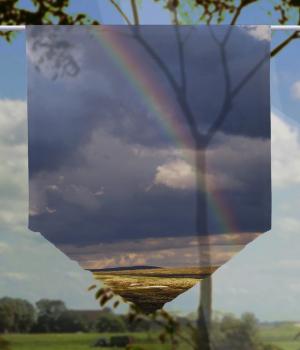 Scheibenhänger Lätt voile transparent
