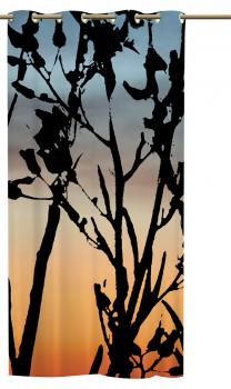 Ösenschal  Tribulus morgenroete Ösenvorhang