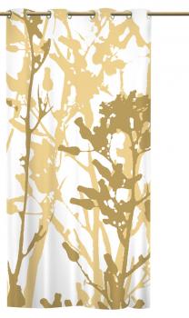 Ösenschal Tribulus ocker Ösenvorhang