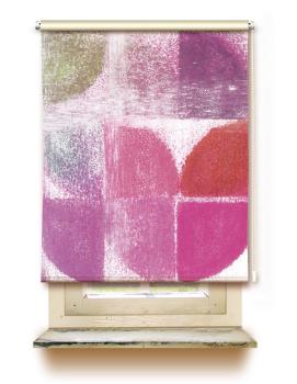 Rollo Art Quadrants Pink