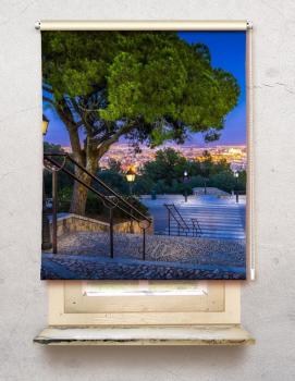 Rollo Blick auf Palma de Mallorca