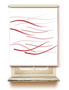 Rollo wave red
