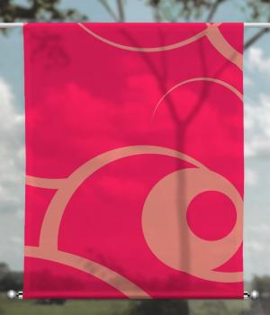 Scheibenhänger Fantasy red one-rechteckig,