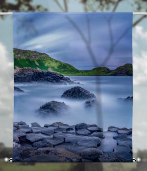 Scheibenhänger transparent Giants Causeway Hinterland one- rechteckig