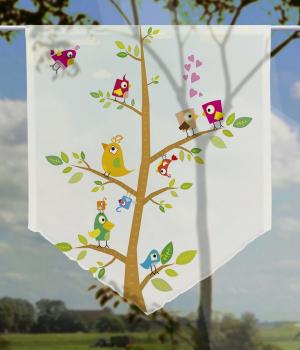 Scheibenhänger Kids Birds voile transparent - Collection