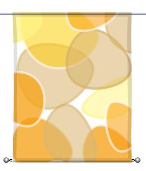 Preview: blubbels sunshine, Scheibenhänger eckig