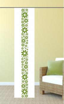Flächenvorhang florea green, modern