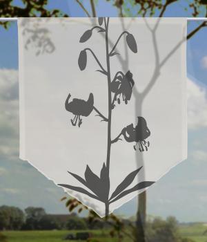 Scheibenhänger  Stue griseo  voile transparent