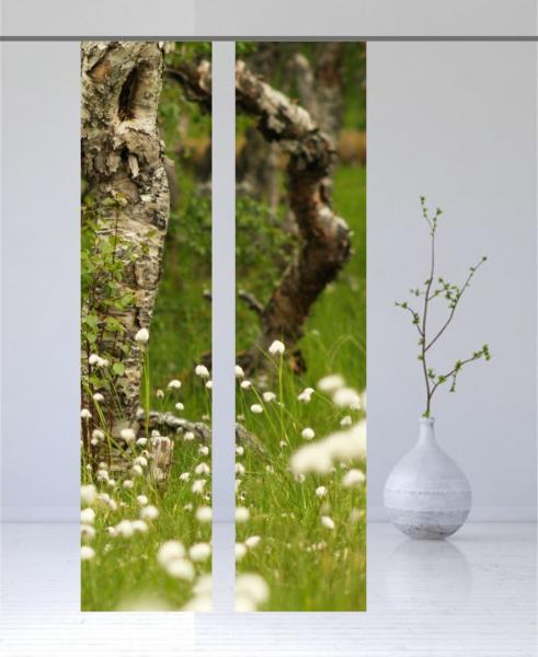 Flächenvorhang Borgefjäll 2er Serie - Set