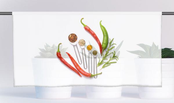 Cafehausgardine - Küchenfreuden-Chili-2