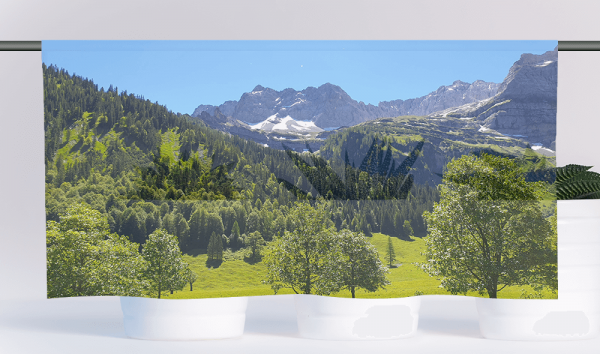 Cafehausgardine - Bergfeeling
