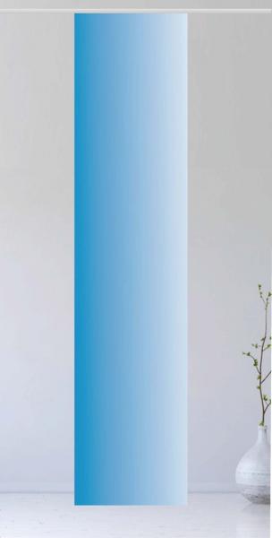 Flächenvorhang Farbverlauf blue L Ginkgo Flächenvorhang Farbverlauf blue L Ginkgo