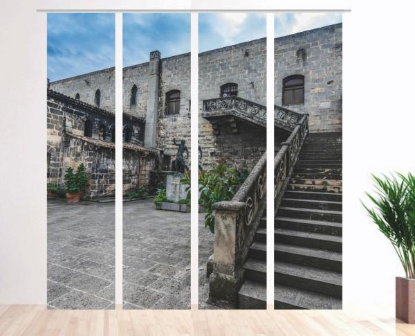 Vidrieras Gordiola, 4er, Flächenvorhang, Set 4tlg