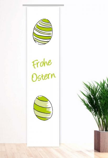 Flächenvorhang Easter paint green