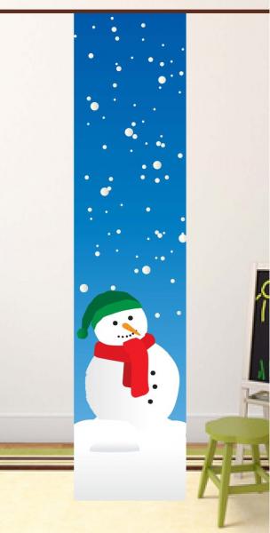 Flächenvorhang Kids-snowman