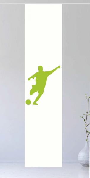 Flächenvorhang Kids Fußball green 2