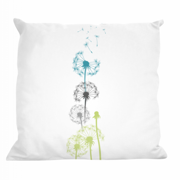 Kissenbezug  - Dandelions mixed two blanco -  Motivkissen