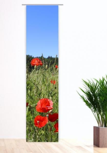 Flächenvorhang Mohnsommer Two
