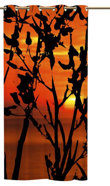 Ösenschal Tribulus sunrise Ösenvorhang