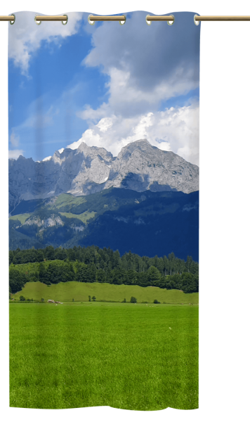 Ösenschal Alpenblick - Ösenvorhang