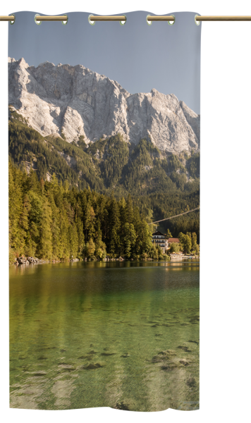 Ösenschal Berggenuss 2 - Ösenvorhang