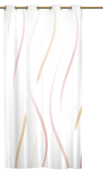 Ösenschal Pfeffer Vertic edition blanco - Ösenvorhang